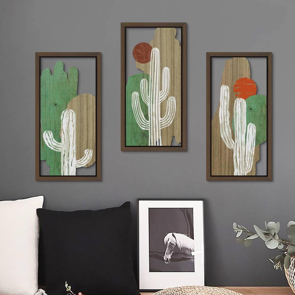 Rustic Wooden Wall Hanging Decor with Hollow Design for Bedroom and Living Room, Wall Art Decoration